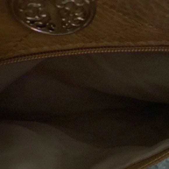 Beige tan vintage cross body boho purse - Picture 3 of 4